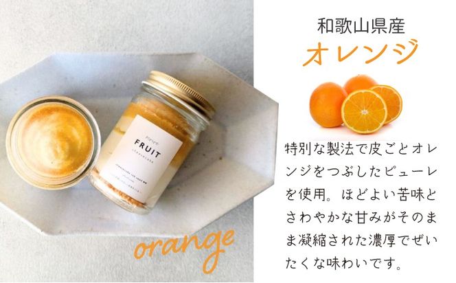 099H3919 リヴァイブフルーツチーズケーキ 6個セット（苺／オレンジ）