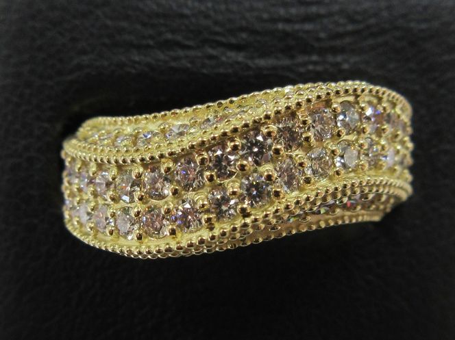 K18YG H&Cダイヤ1.00ct　リング SWCB007-yg