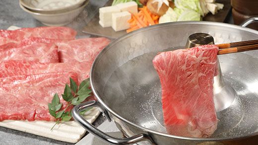 【げんさん】近江牛A5ランク希少部位みすじ　すき焼・しゃぶしゃぶ用【800g】【DG01W】