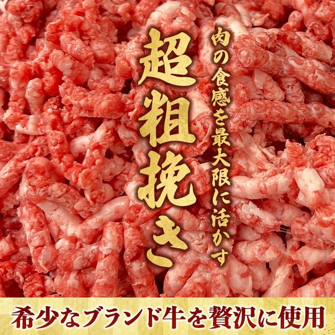 幻の和牛　「柏原和牛」　肉塊（ハンバーグ）780g（国産 黒毛和牛 宮崎牛 牛肉 ハンバーグ 冷凍 宮崎県 小林市）