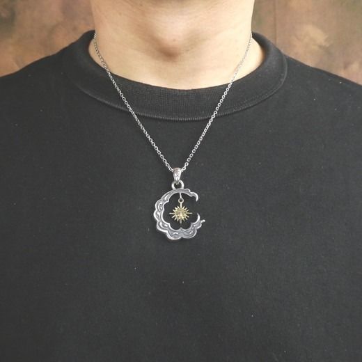 Moonlight pendant with sun