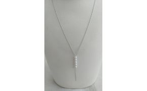 J-94伊勢志摩あこや本真珠ベビーパールY字ネックレス