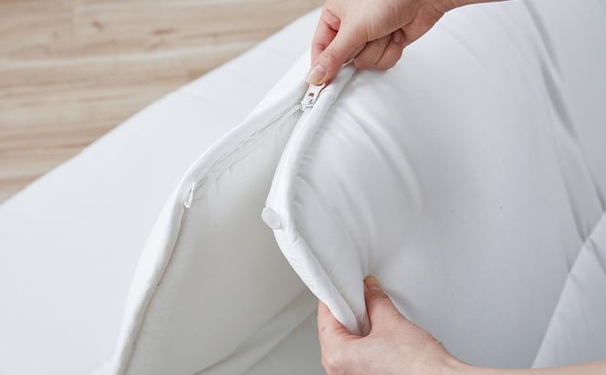 敷き布団 シングル SKF-WB05-SN ホワイト 敷布団 洗える 洗濯可能 丸洗いOK 春夏 オールシーズン 通年 ウォッシャブル 洗濯ネット付 ふとん 軽量 軽い 抗菌防臭 アイリスオーヤマ 寝具 洗える敷き布団 