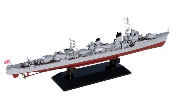 W232 1/700 日本海軍 駆逐艦 雪風 1945(ハイディテール版) 141305_MD12