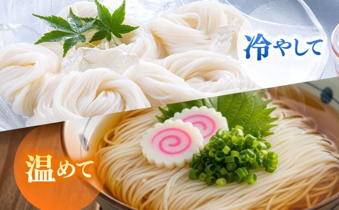 【邑居監修！麺つゆ付き】島原 手延べ そうめん 2人前 (50g×4束）めんつゆ 2袋 / 島原素麺物語 麺 乾麺 / 南島原市 / 三和サービス株式会社[SGB007]