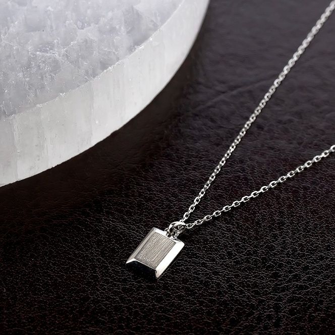 ネックレス 純プラチナ ペンダントトップ レディース インゴット型 プラチナ pt999 チェーン 金属アレルギー 対応 プレート 小さめ スクエア 地金 ジュエリー シンプル 人気 普段 使い 250530mro200p999n SWAA351