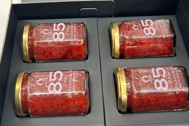 ジャム あまおう 85％ いちごジャム 150g 4瓶 詰め合わせ セット [くしだ企画 福岡県 筑紫野市 21761305] 瓶 あまおう いちご イチゴ 苺 イチゴジャム ストロベリー