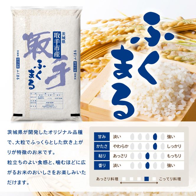 令和8年産 ふくまる 精米 15kg | お米 ふくまる 白米 茨城県 取手市 （CO019）