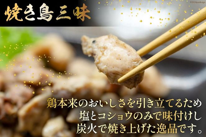 BI052 炭火焼 焼き鳥三昧 塩味180g×6袋 [ 炭火焼き 炭火焼き鳥 炭火焼鶏 鶏 焼鳥 セット 塚ちゃん雲仙たまご村 長崎県 島原市 ]