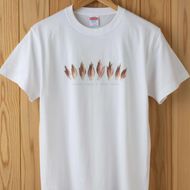 世界で唯一!着る山菜!!【みょうがTシャツ・ホワイト】 半袖 ファッション メンズ レディース 洋服 新潟 