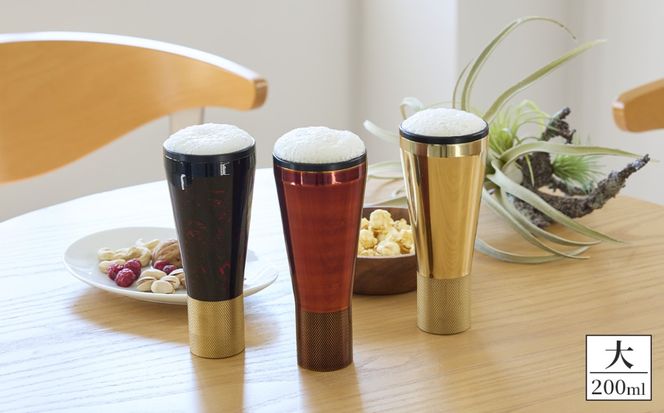 真鍮製 タンブラー 大 【白檀】  [No.1161-03]