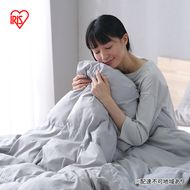 掛け布団 人工羽毛掛け布団 シングル KKF-SB12-S アイリスオーヤマ 暖かい あったか 発熱 冬用 秋 冬 洗えるキルティング ループ付き 人工羽毛 消臭 吸湿発熱 無地 寝具 