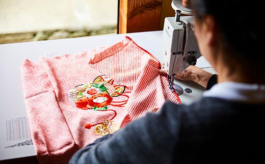 思い出を形に　着物リメイク「ブランケット」を作る　HT00010
