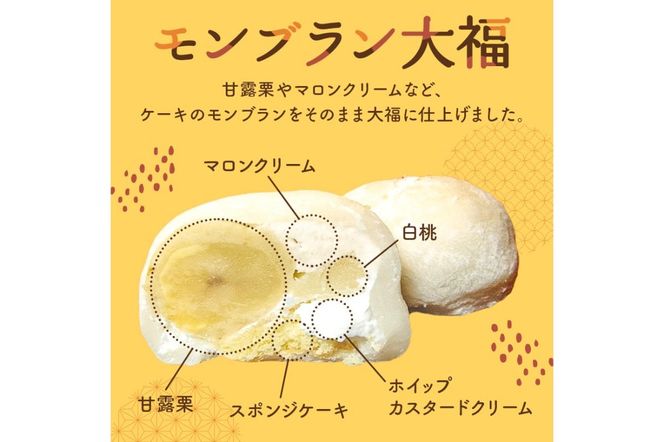 ミックス大福詰め合わせ 10個 【0107-001】