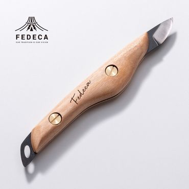 【FEDECA】レザークラフトナイフ オノオレカンバ 左利き用 001048