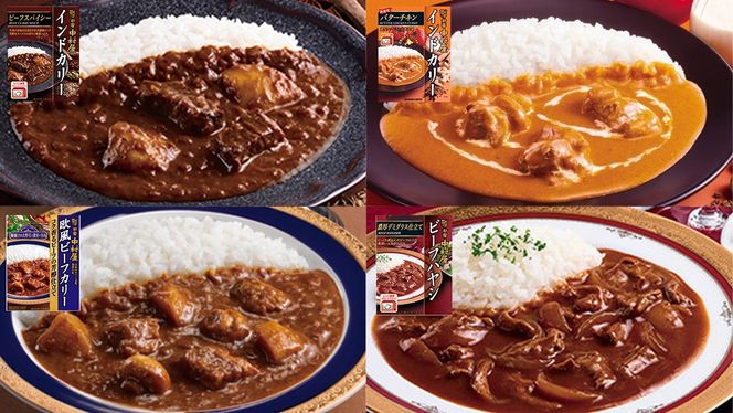 【 定期便 全3回 隔月 お届け 】 新宿 中村屋 レトルト 食べ比べ セット ( Aセット 12種 ) 人気 詰合せ 洋食 時短 カレー インドカレー ビーフカレー 欧風カレー 数量限定 贈答品 保存用 ストック用 非常用 老舗 電子レンジ 調理可 [DM004us]