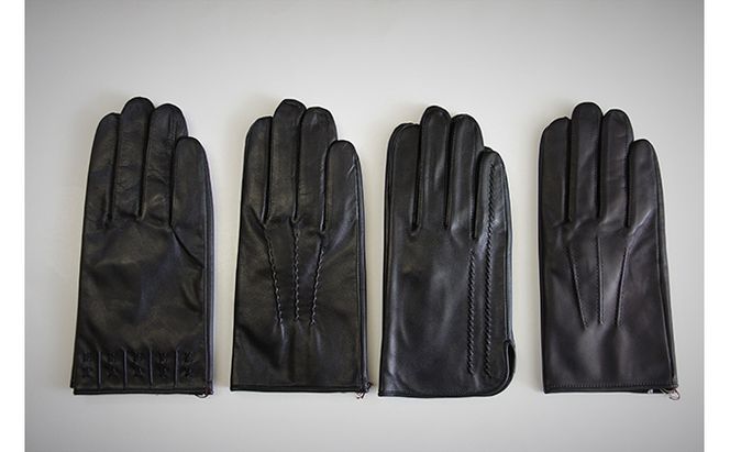 革手袋職人が仕上げる高級羊革手袋2点セット　紳士用革手袋 ファッション 小物 男性 メンズ 柔らかく 手に馴染む シンプル オススメ 洋服 気分 使い分け 