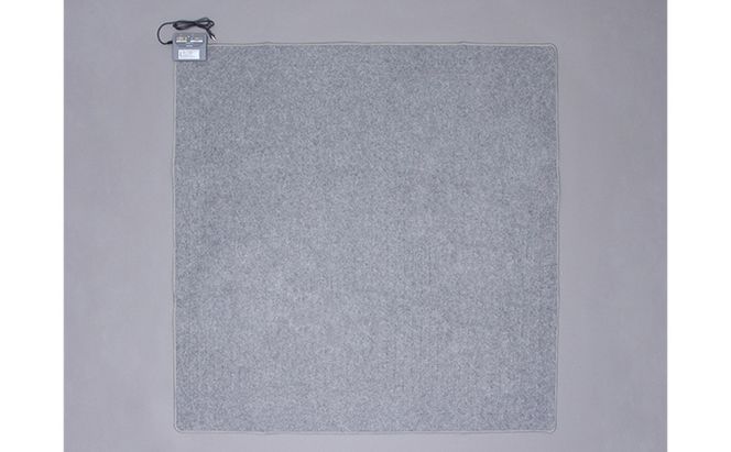 ホットカーペット 電気カーペット ホットマット 2畳 176×176cm IHC-20-H グレー アイリスオーヤマ 自動切タイマー付き 温度調節機能付き 足元用暖房器具 オフィス リビング 子供部屋 勉強 ダニ退治