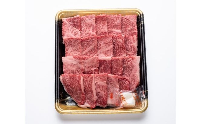 牛肉 国産 博多和牛 肩ロース 焼肉用 約400g 福岡県産 配送不可：離島 お肉 国産牛 赤身 霜降り 上質な脂 ブランド牛 夕飯 おうち焼肉 集まり お祝い 休日 