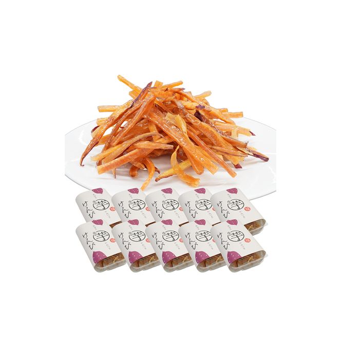 罪深き…　やみつき「生芋けんぴ」10個セット ［202I04］ やみつき 生芋けんぴ 10個 セット 芋けんぴ 国産 さつまいも 使用 自然な甘さ ねっとり ぽりぽり食感 お芋 芋工房ふくまる お菓子 和菓子 スイーツ お取り寄せ お取り寄せスイーツ 愛知県 小牧市 送料無料