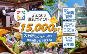 【P01092】LOCOPAYデジタルポイント【15,000ポイント】
