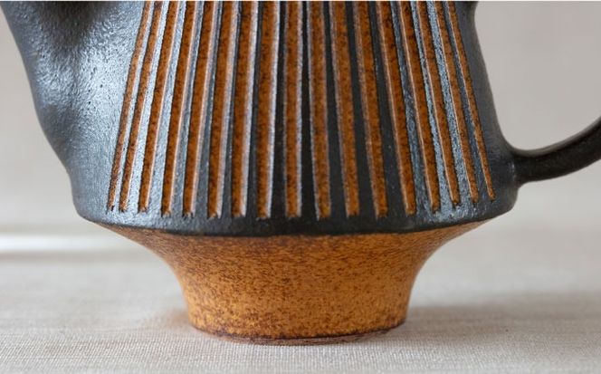 鉄釉 ポット 1個 糸島市 / 醇窯 やきもの お茶 急須[AOE009] 醇窯 高須健太郎 陶器 うつわ 器 やきもの 食器 ポット 急須