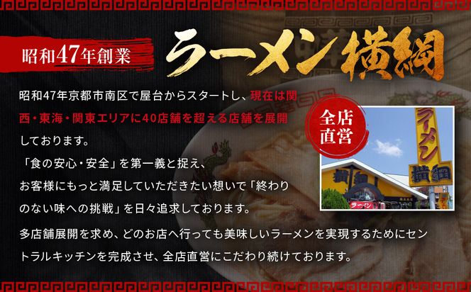【ラーメン横綱】お鍋ひとつで簡単調理! 横綱のカンタン麺10食セット［ 京都 ラーメン 有名店 スープで茹でられる生麺 セット 簡単 時短 便利 おいしい 人気 おすすめ グルメ ご当地 ラーメン 麺 お取り寄せ 通販 送料無料 ふるさと納税 ］ 261009_A-EC003
