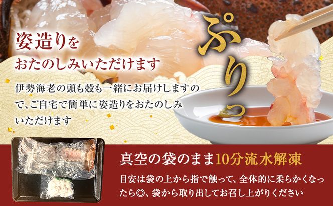 【年末配送】CAS凍結 伊勢海老 姿造り 500g ～ 600g 約2人前 304018_C010