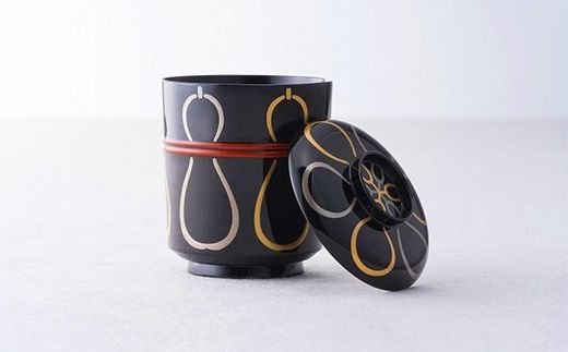 〈山中漆器〉辻　石斎　北大路魯山人写し　六瓢椀（むびょうわん）【高島屋選定品】 F6P-3256