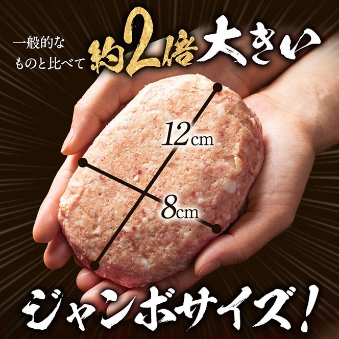 【定期便12ヶ月】淡路島たまねぎどっさりジャンボハンバーグ 200g×12個　　ジューシー 合挽 人気 ハンバーグ