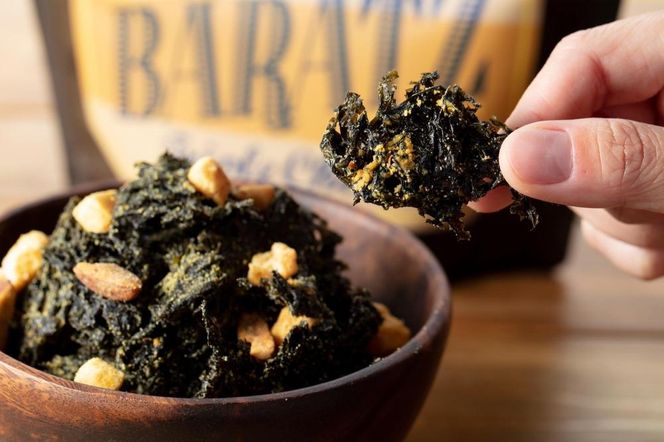 海苔とナッツの濃厚おつまみBARATZ（バラッツ） ガーリックペッパー・3種のチーズ・バターしょうゆ 各4個セット  【お菓子 スナック 菓子 おかし 食品 】 041009_BP007