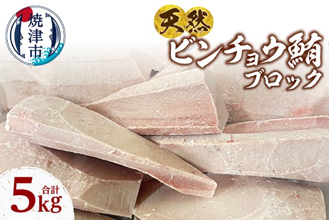 a24-063　天然 ビンチョウマグロ ブロック 大容量 業務用 焼津 海の極 5kg