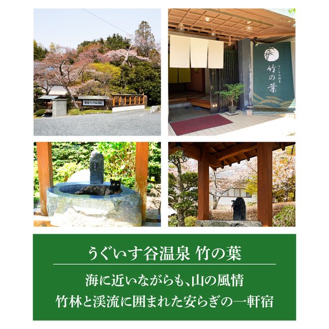 うぐいす谷温泉 竹の葉40,000円分ご宿泊券(CC102)