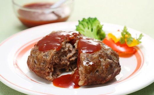 13-91 オホーツクはまなす牛ハンバーグステーキセット