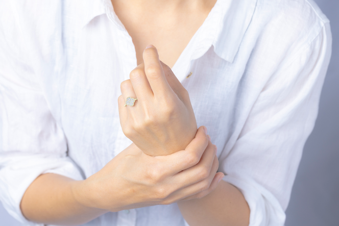 ダイヤモンド リング クローバー 0.3ct K18 イエローゴールド 指輪 リング ジュエリー ダイヤ 18金 山梨 H-4861YG SWCI005-yg