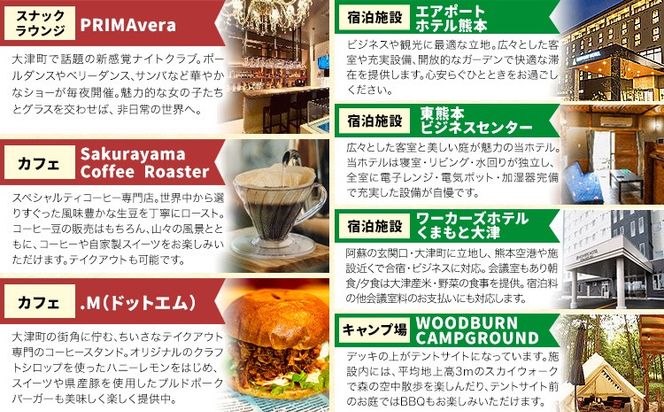 大津町 応援感謝券 選べる 3000円 5000円 10000円 15000円 20000円 30000円 観光協会《30日以内に出荷予定(土日祝除く)》熊本県 大津町 飲食店 宿泊施設---oz_knk_1_3i---