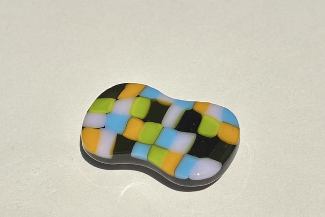 帯留め「モザイク・S」　SV00019