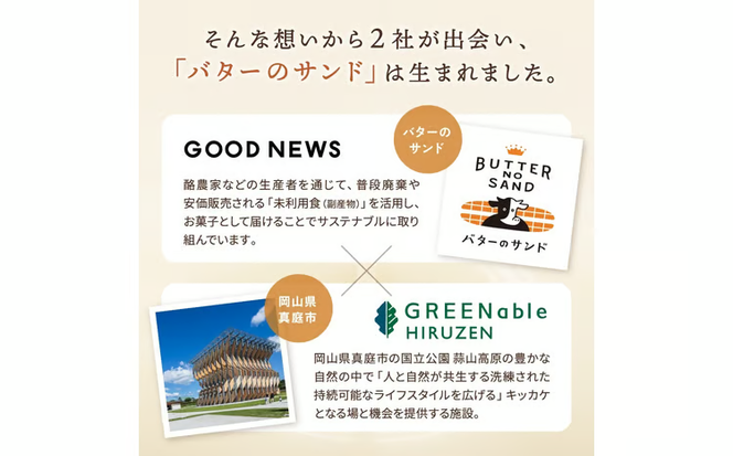 バターのサンド リッチバターミルク 8個入り 【3ヶ月～4ヶ月後発送予定】 / バター バターサンド スイーツ 蒜山 ミルク 美味しい 人気【grens007-06-01】