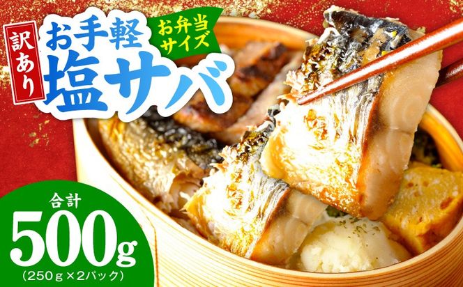 099H4469 お手軽 訳アリ塩サバ500g【魚 青魚 塩さば 塩鯖 塩サバ 切身 塩焼き 焼きさば 焼き鯖 人気 冷凍 冷凍食品 おかず 弁当 惣菜】