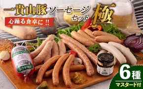 一貴山豚 ソーセージ 6種セット 『極』 糸島市 / いきさん牧場 豚 肉 [AGB026] 豚肉 セット ソーセージ ウインナー ホットドック フランク ギフト セット