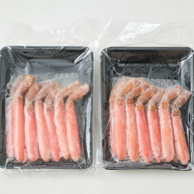 28-56 【生食可】特大・生ずわいがに脚ポーション1kg(500ｇ×2)