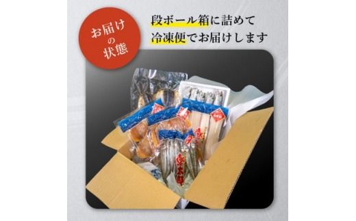 魚太郎の地魚入り 自家製干物詰合せ 6種入り 朝ごはんにピッタリセット 冷凍 セリから直送!