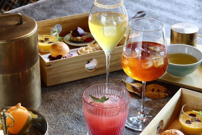 【HOTEL THE MITSUI KYOTO】アフターヌーンティー ペアチケット｜京都 二条城 人気ホテル カフェチケット［ THE GARDEN BAR カフェチケット 20種以上のドリンクが飲み放題 日本庭園を眺めながら 贅沢 人気 おすすめ 記念 お祝い ホテル 旅行 観光 宿泊 食事 ふるさと納税 ］ 261009_A-LP006