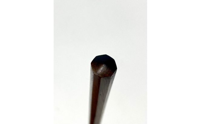 【22ｃｍ】黒柿 八角箸 小 漆塗り 322032_BG039VC02