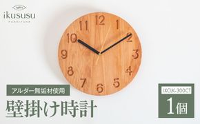 ikususu　壁掛け時計　IXCLK-300CT　1個 [No.405]