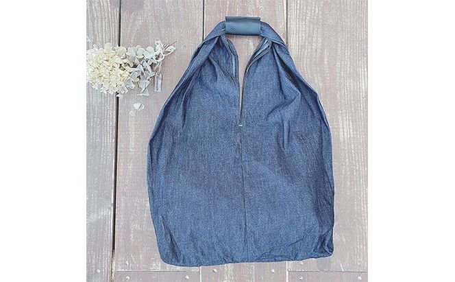 「児島デニム」エコバッグ ファッション カバン 