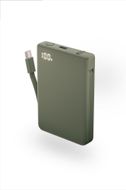 CIO モバイルバッテリー 5000mAh Mate Powerbank 002 モスグリーン｜小型 軽量 おしゃれ 便利 [2681]