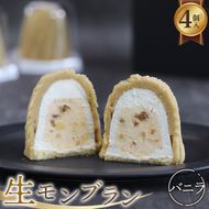 生モンブランバニラ　4個入　1箱 グルテンフリー [No.487]