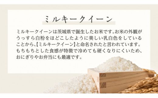 《 令和7年産 》《 食べ比べ セット 》 茨城県産 無洗米 コシヒカリ ・ ミルキークイーン 計 10kg (各 5kg × 1袋 )  食べ比べ セット こしひかり 米 コメ こめ 五ツ星 高品質 白米 精米 時短 お弁当 期間限定 [AC033us]