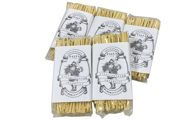 関ケ原町産ふわりもち使用 関ケ原パスタ（平打ち麺）計1500g（300g×5袋 約15人前）